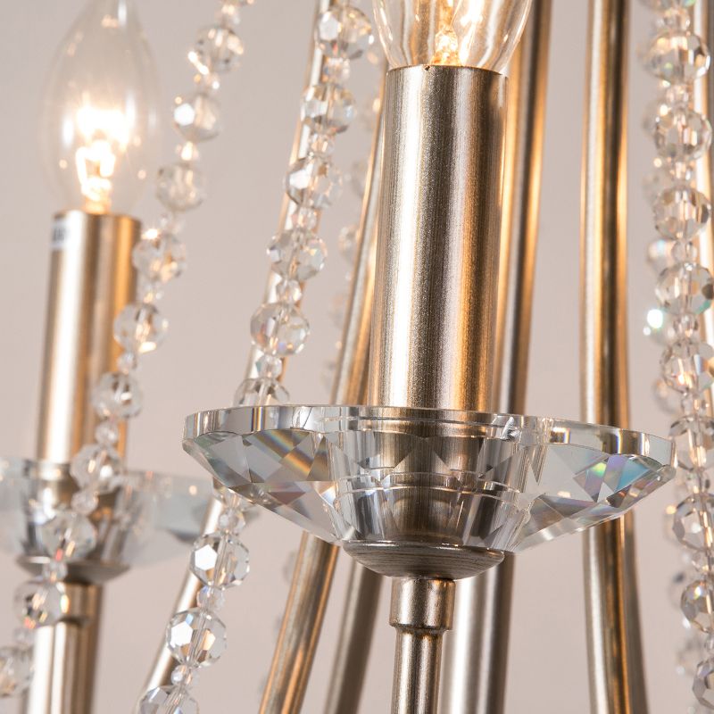 Rustic Golden/Silver Lighting Candle Style Antique Wall Light for Restaurant