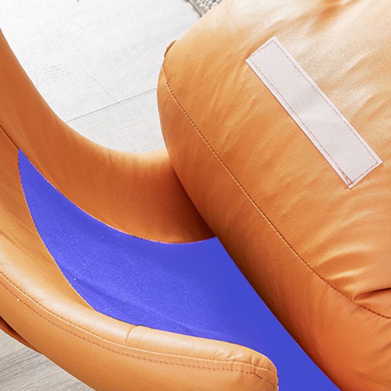 Solid Wood Rocking Chair Modern Rocker Chair with Removable Cushions