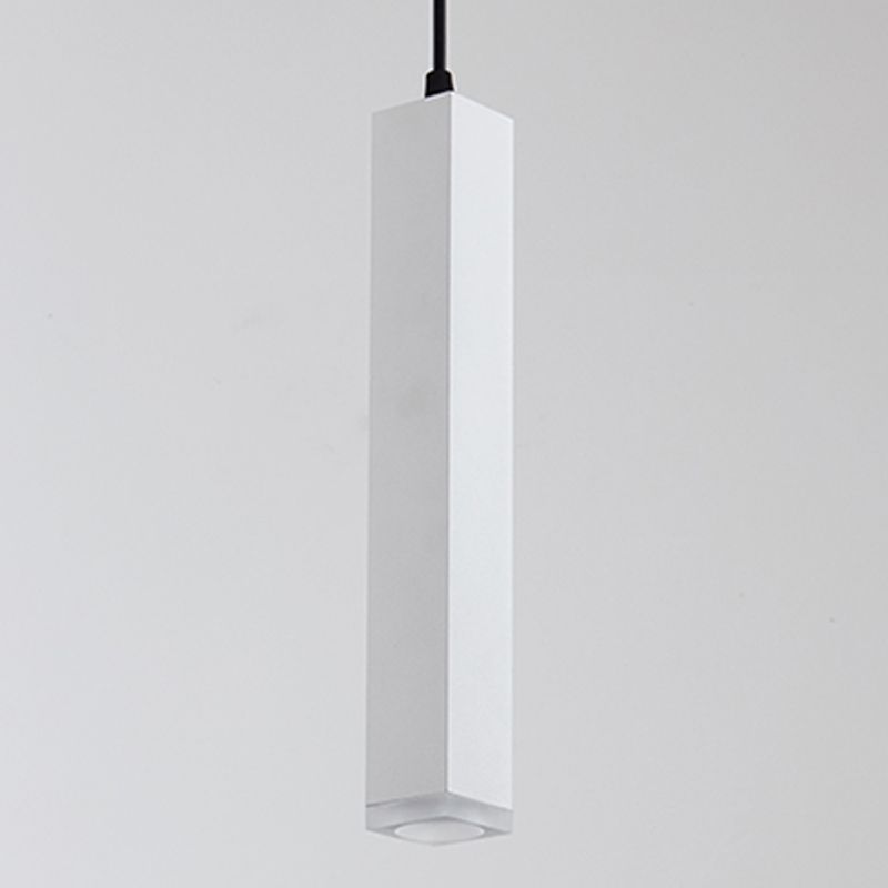 Modern Plug in Pendant Light Cylindrical Hanging Pendant Lights for Living Room