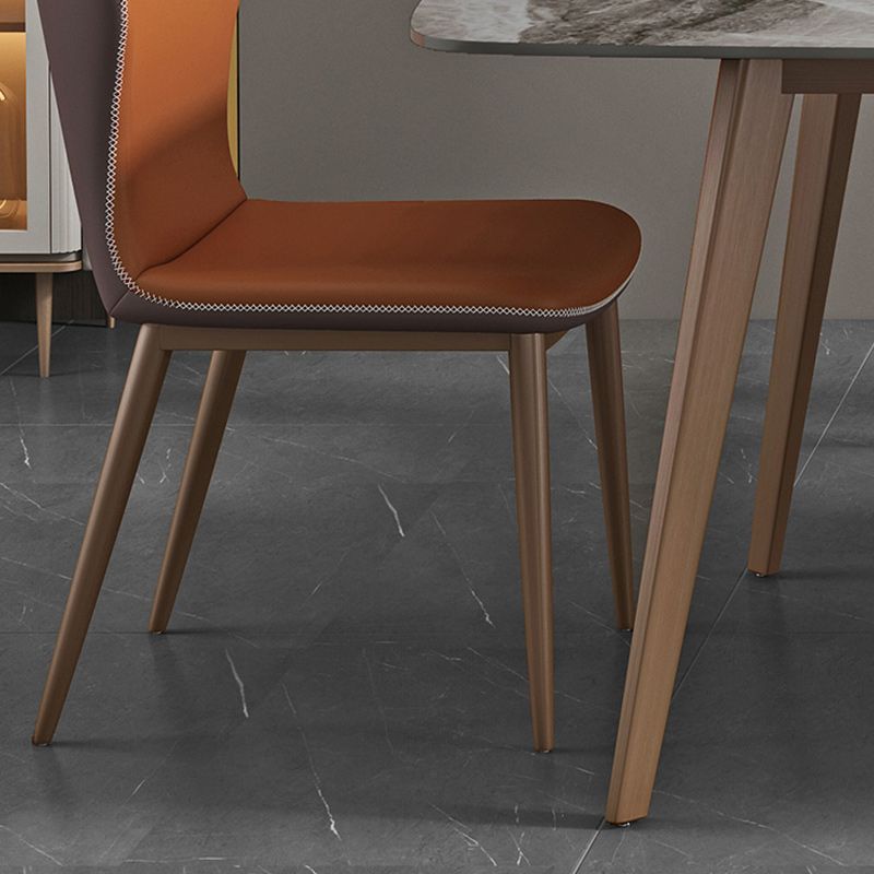 Glam 1/2/5/7 Pieces Dinette Set with Sintered Stone Top Rectangle Dining Table Set