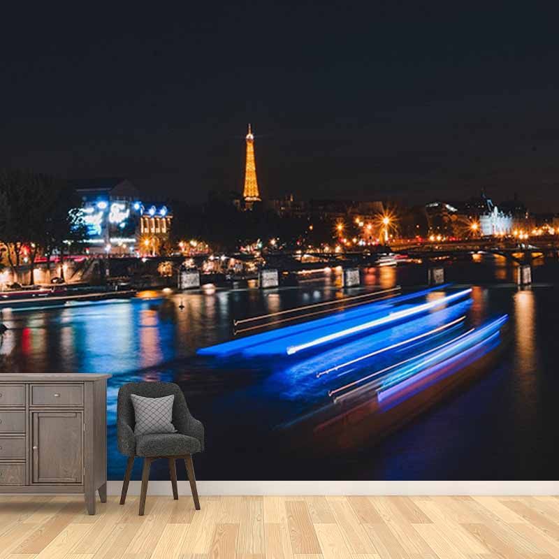 Washable Stain Resistant Mural Wallpaper Urban Landscape Indoor Wall Mural