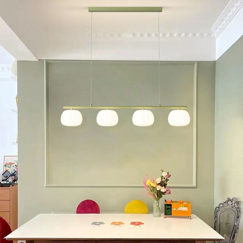 Simple Shape Hanging Lamp Modern Island Chandelier Lights for Dining Room