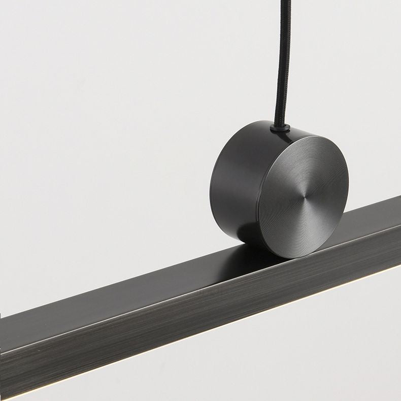 Luci a sospensione dell'isola lineare Ultra-Contemporanea Acrilico Isola Penderant Lights for Restaurant