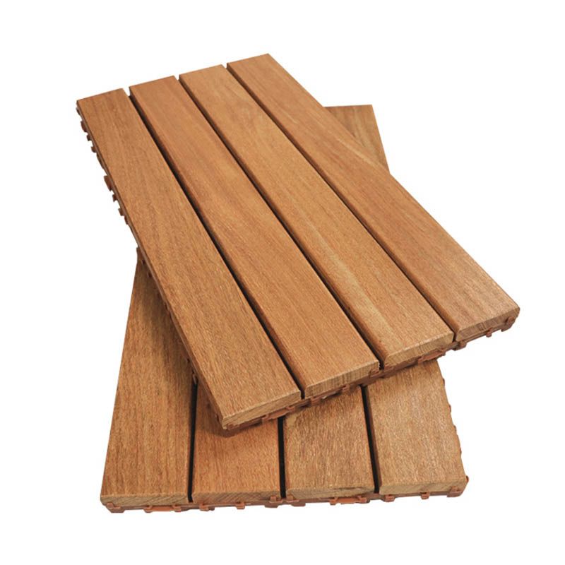 Basic Wood Flooring Tiles Interlocking Outdoor Patio Flooring Tiles
