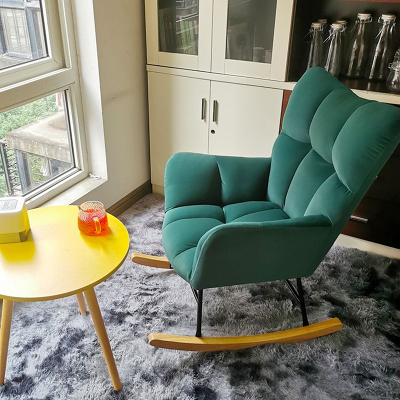 Simple Nordic Style Rocking Chair Balcony Lounge Recliner Sofa Rocking Chair