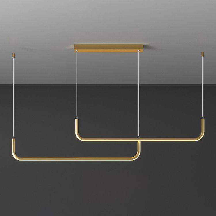 LED MODERNE LED LEIL SIMPLE SIMPLE PRENDANT PRENDANT LEMILTURE POUR LA RABLÈTE