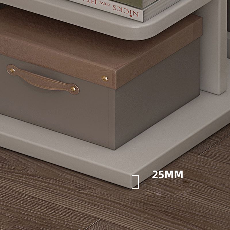 Modern Engineered Wood Bookshelf Standard Bookcase with Shelves