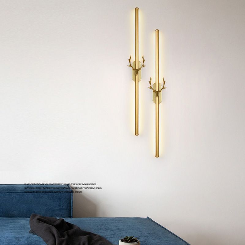 Contemporary Linear LED Lamp Wall Lighting Ideas for Living Room Sitting Room