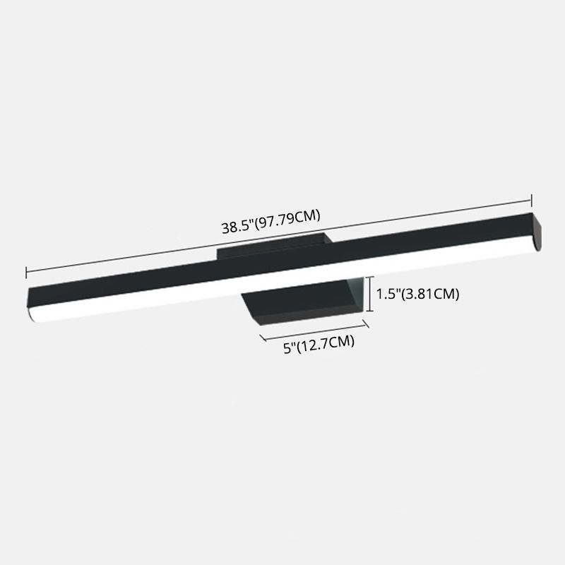 Modern Minimalist Minimalist Lights Acrilic a parete lineare Acrilico 1 Light Wall Lights Frepfurs