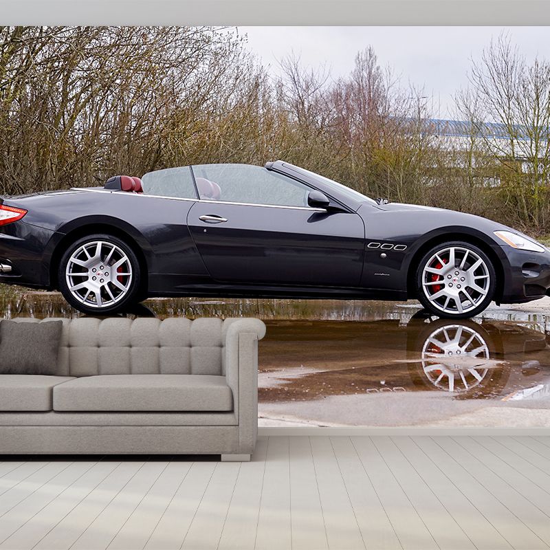 Photography Transportation Mural Wallpaper Water-Resistant Used for Decoration hall