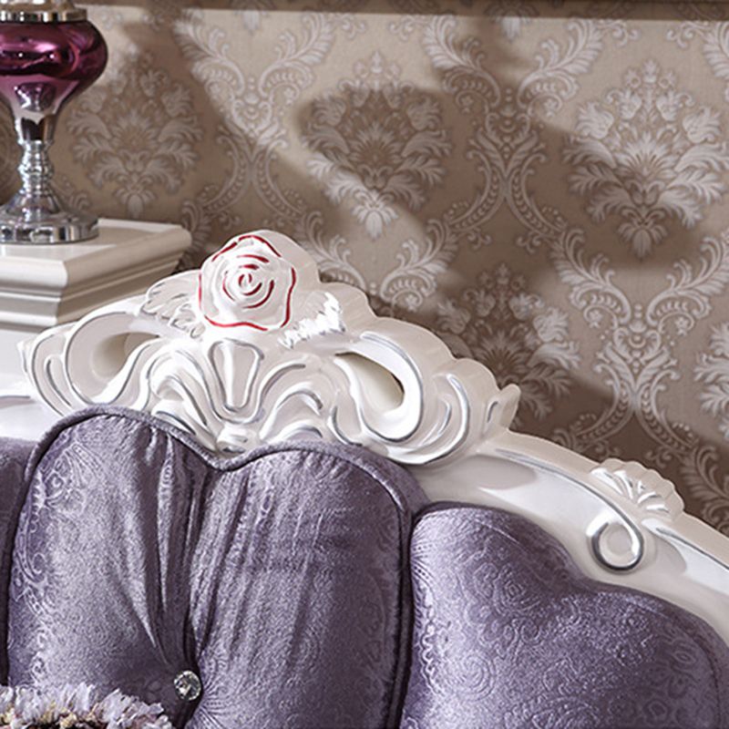 3/4-Seater Velvet Sectional Sofa L-Shape Flared Arm Sofa Sectional