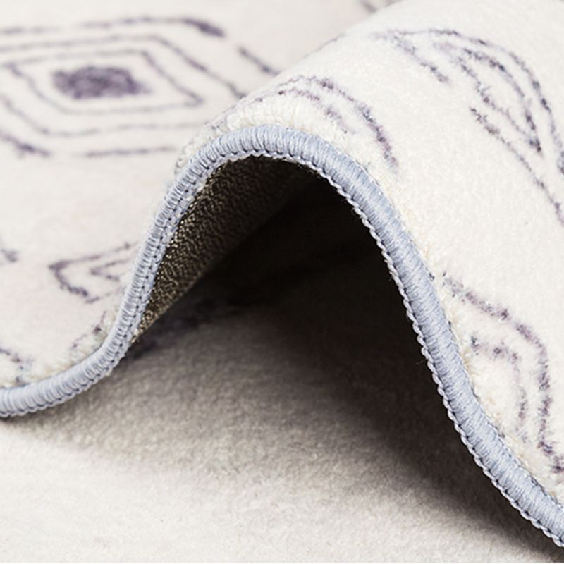 Tapis confortable à carreaux de buffle, couleur mixte, en Polyester, avec envers antidérapant, pour la décoration de la maison