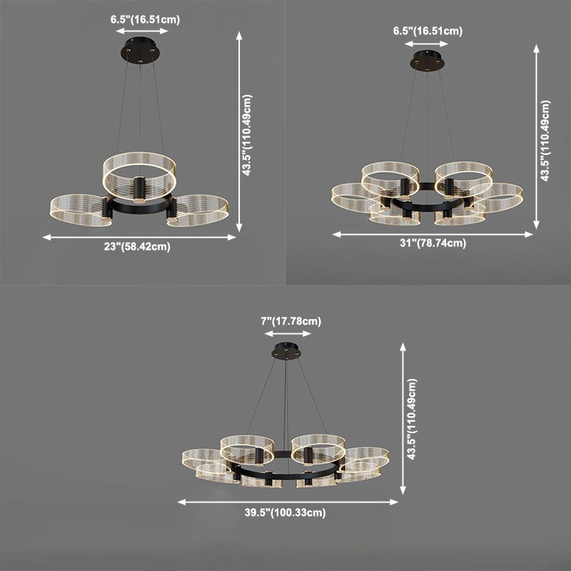 Lumo del lampadario a pendente di lusso moderno moderno moderno nordico per soggiorno sala da pranzo