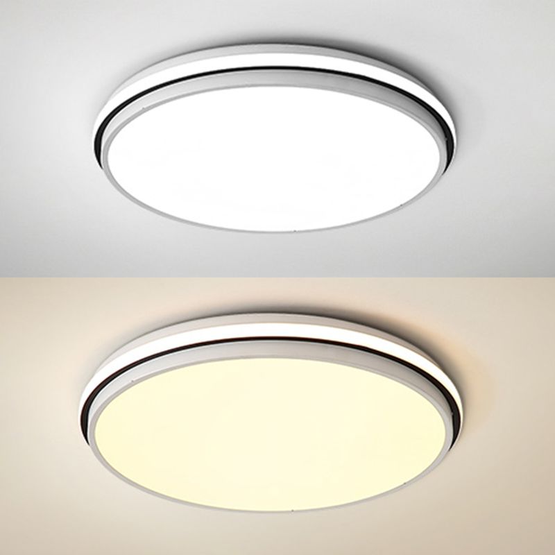 Plafonnier encastré moderne à LED géométrique