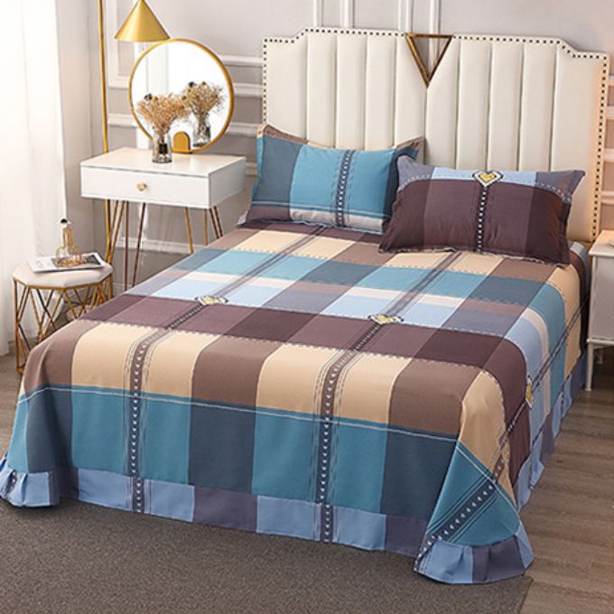 1 Piece Bed Sheet Printing Non-Pilling Soft Fade Resistant Sheet