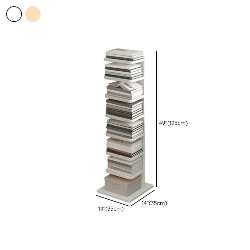 13" Wide Contemporary Shelf Closed Back Shelves Included Bookcase