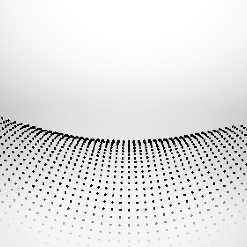 Netting Wall Paper Murals in Black-White Minimalist Wall Covering for Living Room