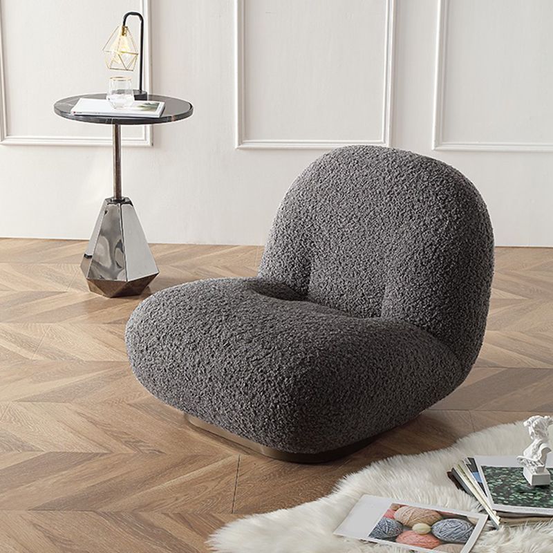 32.67" Wide Parsons Chair Wool Arms Included Chair for Living Room
