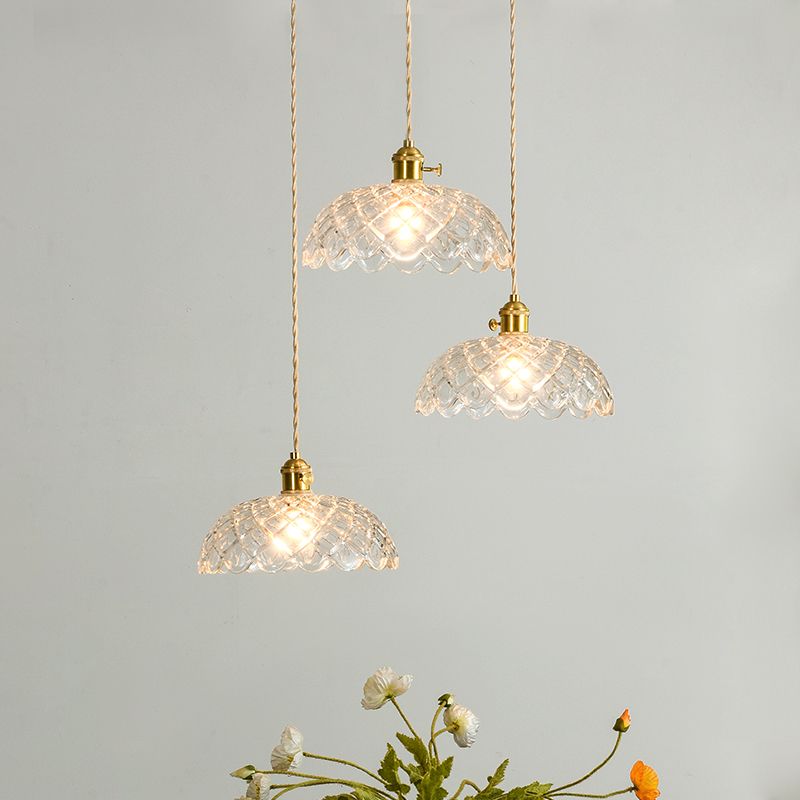 Dining Room Ceiling Pendant Light Modern Style Glass Pendant Lighting