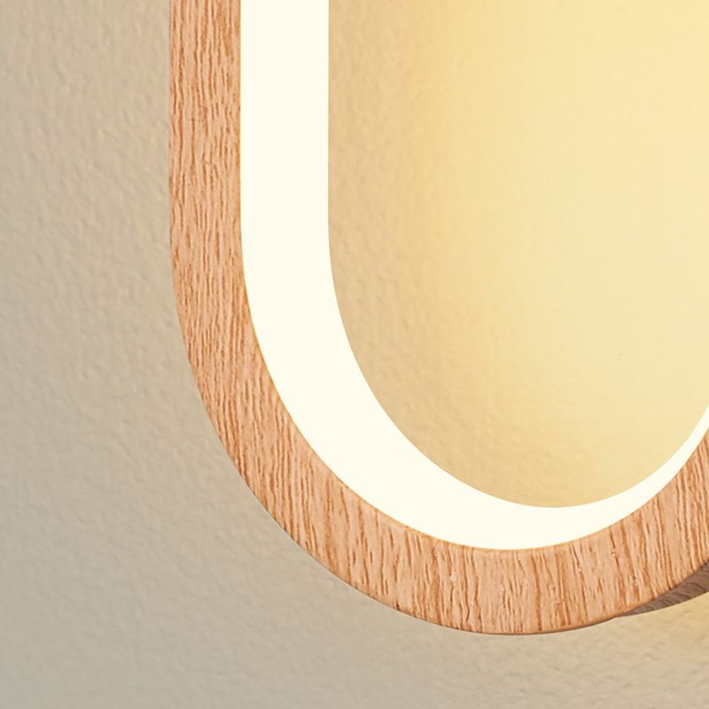 Modern Style Wall Mount Light 1-Light LED Wall Light for Living Room