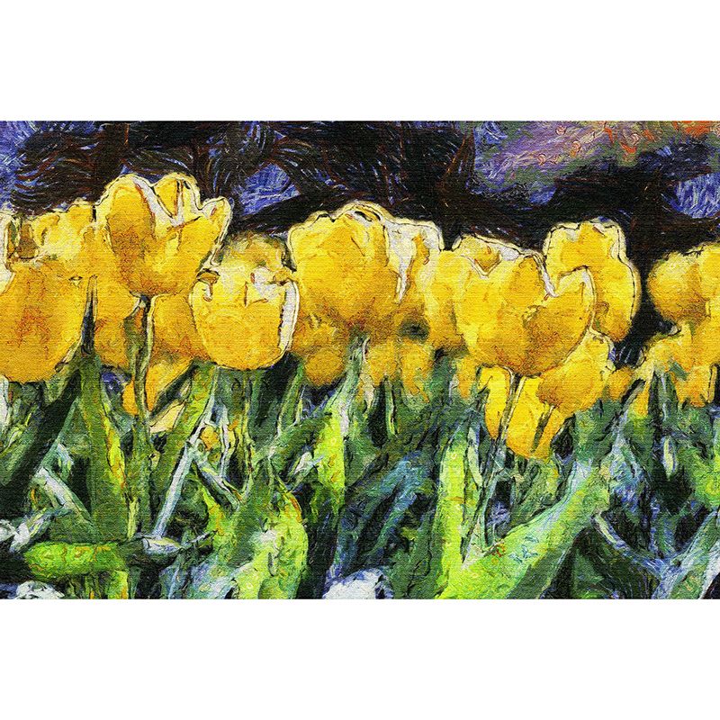 Impressionist Painting Mildew Resistant Wallpaper Illustration Sleeping Room Wall Mural