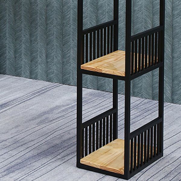 Modern 1/3 Pieces Bar Table Set Rectangle Wood Counter Table with High Stools for Cafe