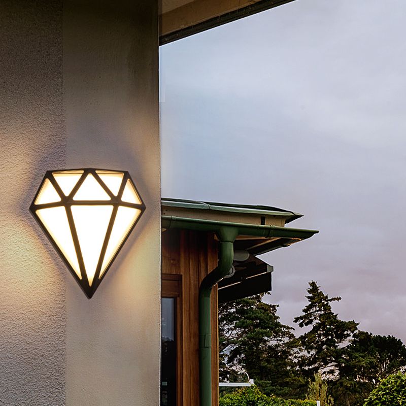 Moderne Wandmontage leichte LED -Wandleuchten mit Acrylschatten