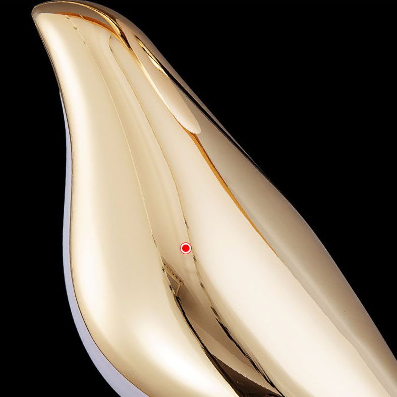 Contemporary Bird Gold Wall Light Sconces Acrylic Wall Mount Lamp for Living Room