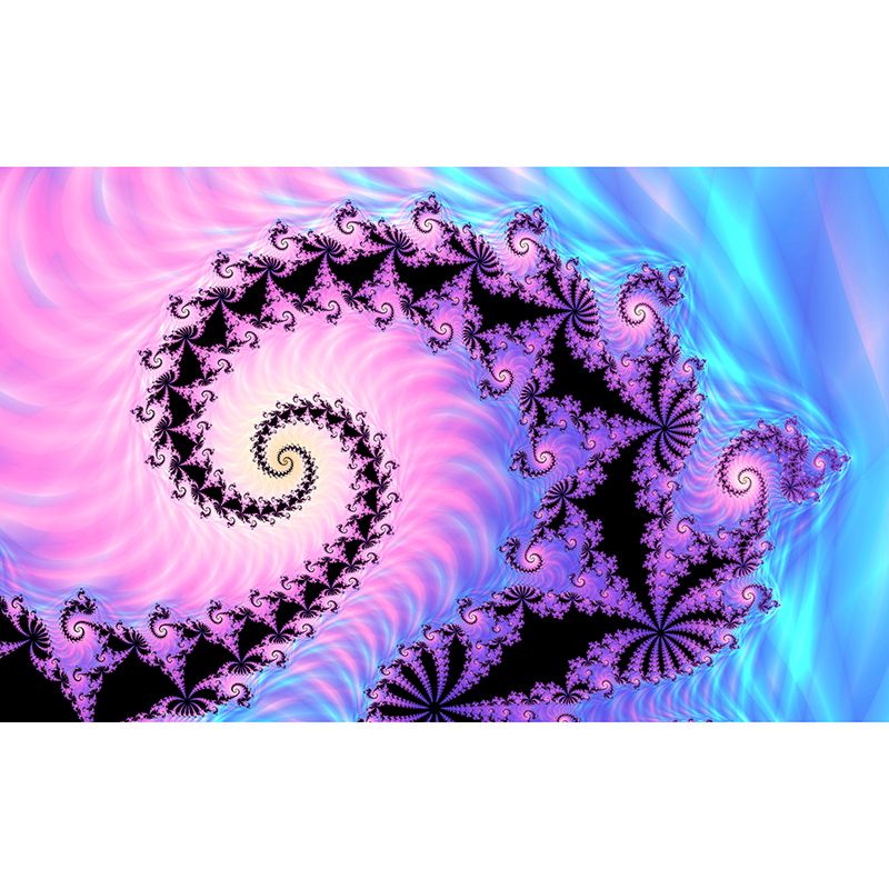 Abstract Minimalism Wall Murals Moisture Resistant Wall Covering for Living Room