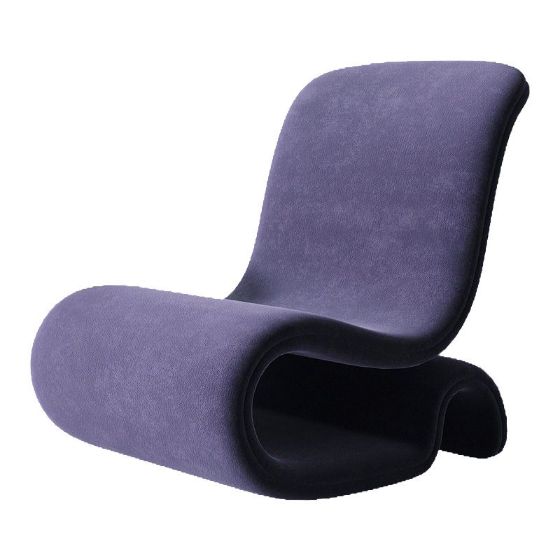 Velvet Chair 25.97" L x30.7"W x39.3"H Armless Chair for Living Room