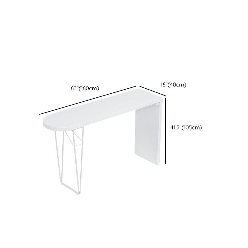 Modern Style Specialty Wood Bar Height Pub Table for Living Room