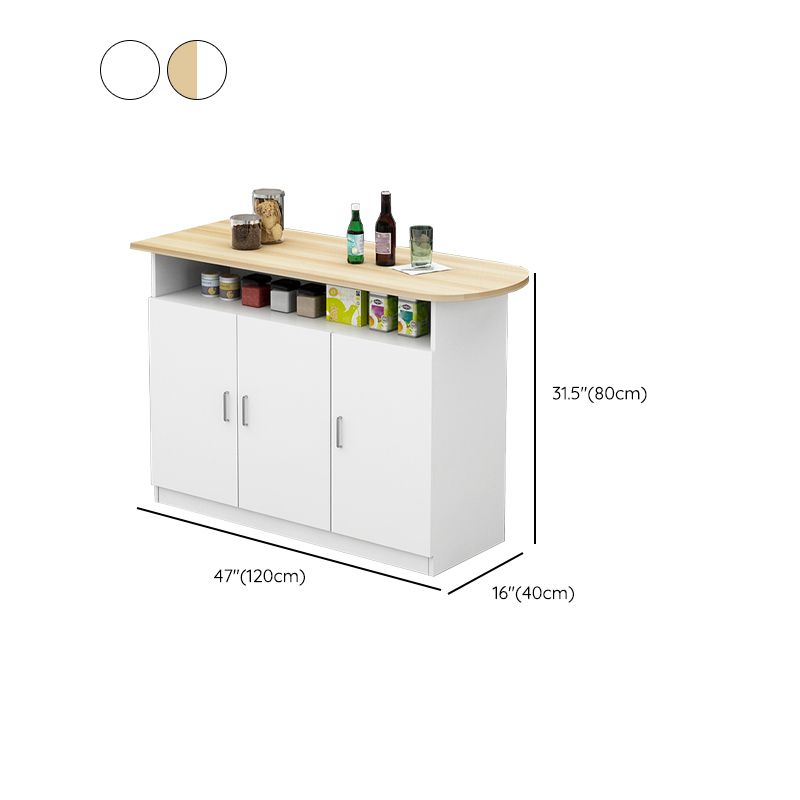 Contemporary Style Specialty Wood Bar Height Pub Table for Kitchen