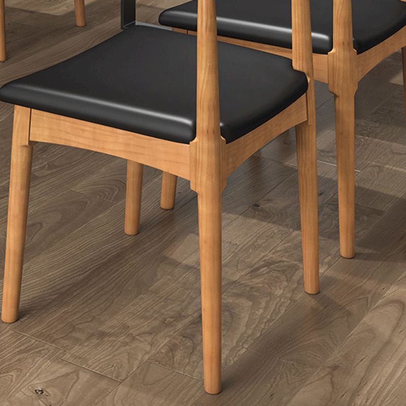 Modern 1/4/5/7 Pieces Dining Set Rectangle Solid Wood Dining Table Set