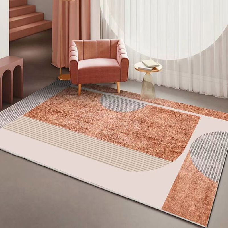 Geometrischer Indoor Teppich Patchwork Morandi Farbe Moderner Fläche Teppich Polyester Teppich für Wohnzimmer