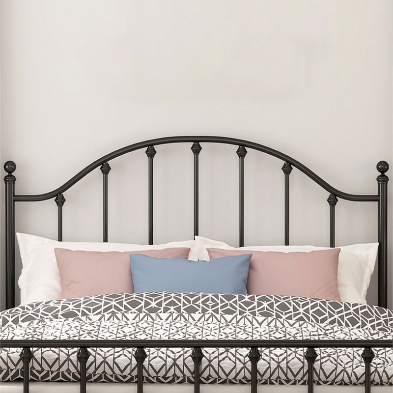 47.24" Modern Style Metal Bed Frame with Headboard and Footboard