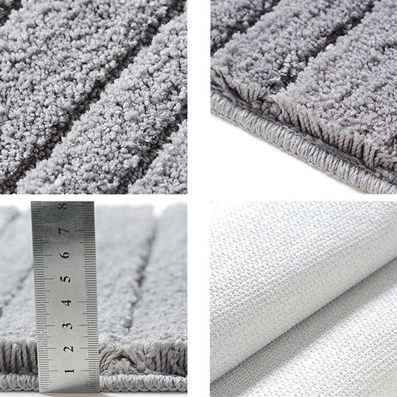 Multi Color Casual Rug Polyster Solid Color Area Carpet Non-Slip Backing Machine Washable Easy Care Rug for Bedroom