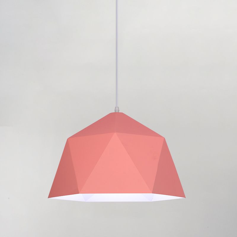 Bowl Shape Hanging Lighting Modern Style Metal 1 Light Pendant Lamp for Clothing Store