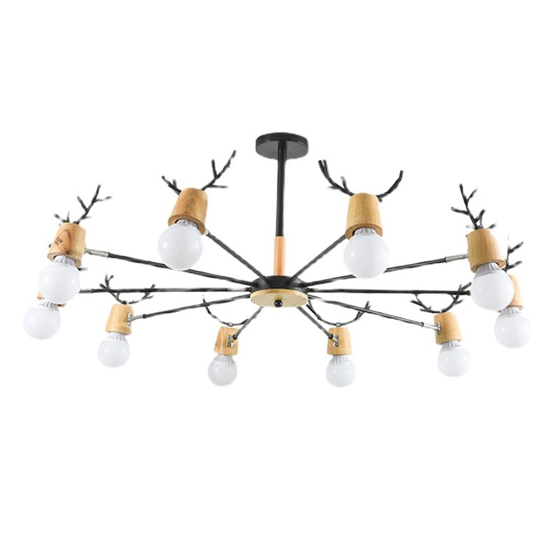 Lustres de pendentif de forme unique contemporains éclairage de pendentif métallique