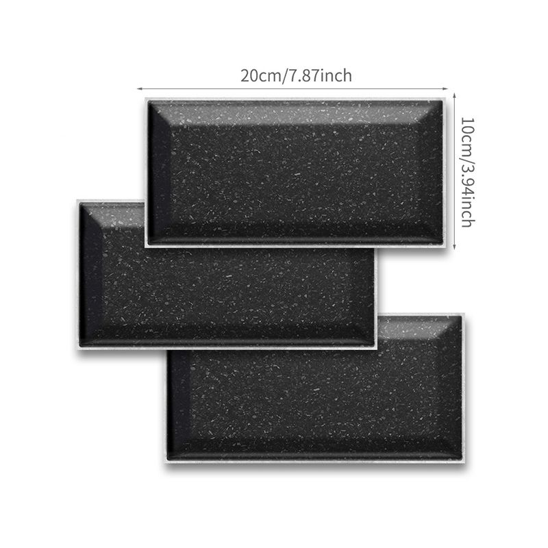 Self Sticking Brickwork Wallpaper Panels Rural PVC Wall Art for Kitchen, 8' x 4"