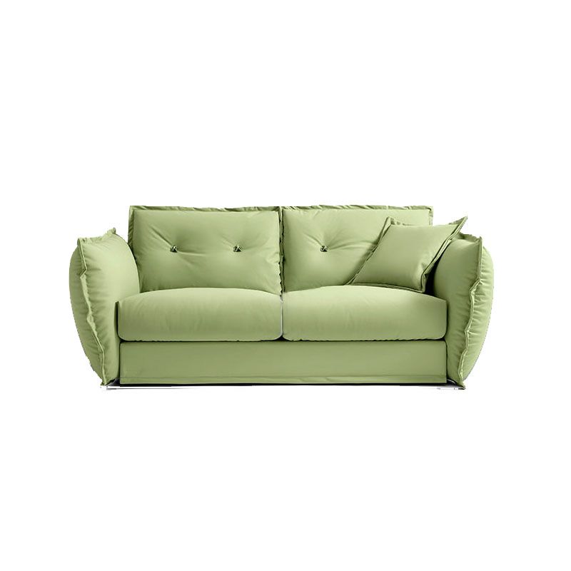 Pillow Top Arm Loveseat Stain Resistant Sofa with Tufted Back