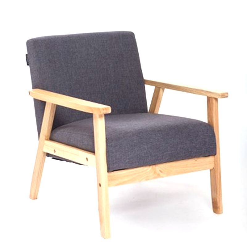 Square ArmSofa 23.62" D x 27.55" H Standard Sofa for Living Room