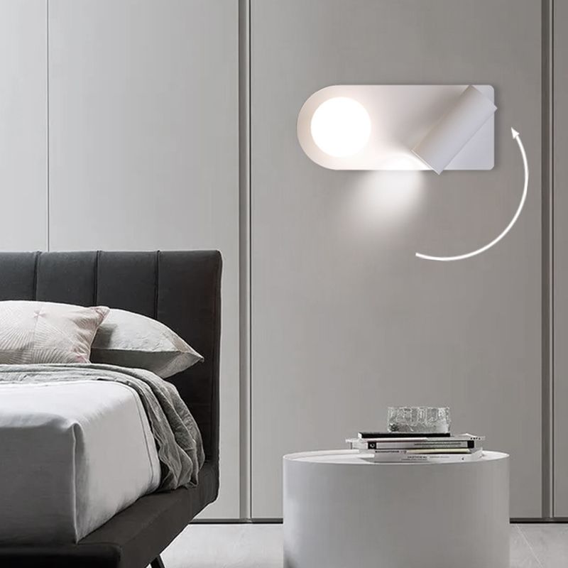 Geometric Wall Sconce Modern Metal 2 Lights Wall Mounted Lights