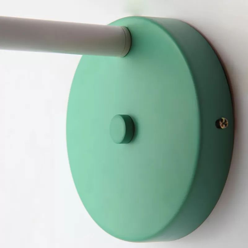 Rotatable Single Light Mouse Wall Light Nordic Stylish Metal Sconce Light for Study Room