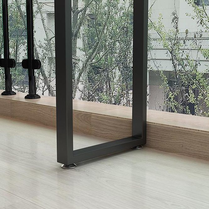 Glam Sled Bistro Bar Table Solid Wood Indoor Bar Height Pub Table in Natural