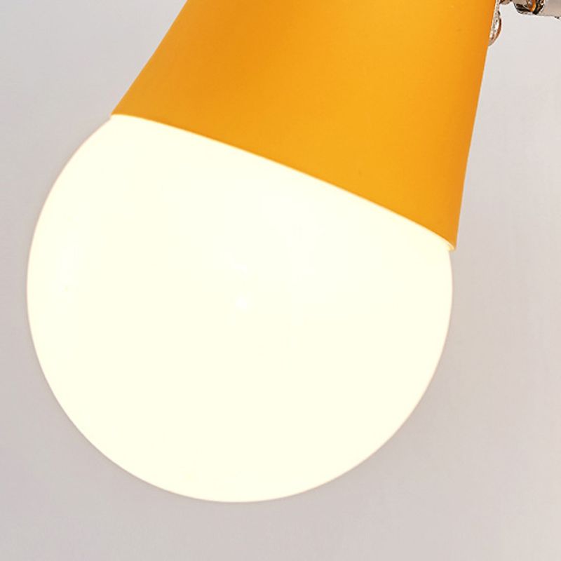 Modern Simple Fashion Style Geometric Shade Wall Sconce Wood 1 Light Sconces