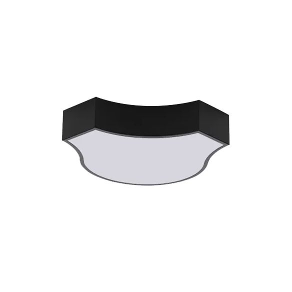 Metal and Acrylic Ceiling Mount Light Modern Style LED Ceiling Lamp for Living Room