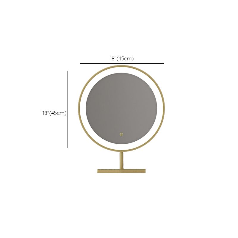 5 Drawers Stone Makeup Table Desk Vanity for Women, 17.12" D x 30.31" H, White/Blue