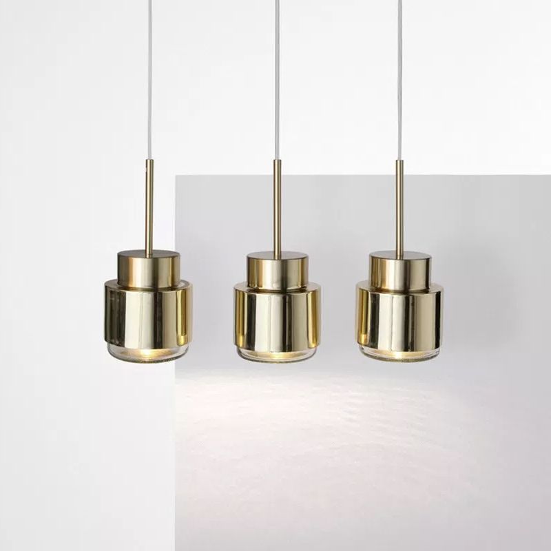 Lampade a soffitto contemporanea di semplicità della fattoria con ombra chiara