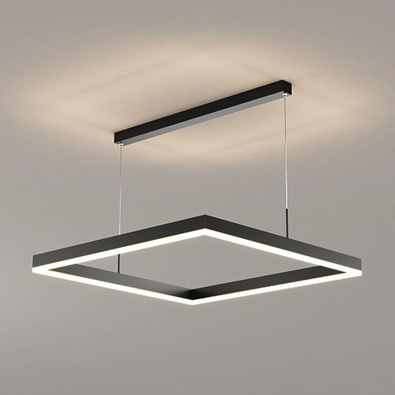 Nordic Modern Simple Style LED Chandelier Pendant Light for Living Room Dining Room