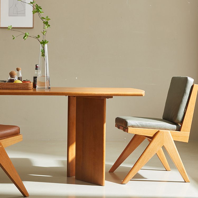 Rectangle Dining Table Solid Wood Dining Table for Dining Room